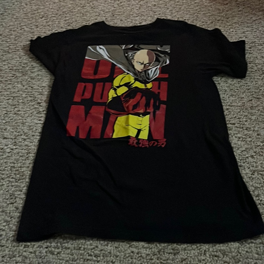 One punch man amine shirt